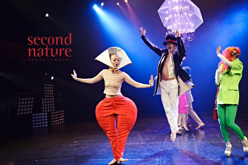 Gillian performing with Second Nature Dance Company