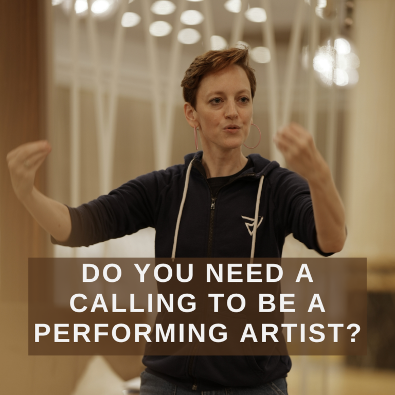 Gillian speaking and gesturing with the title overlaid
